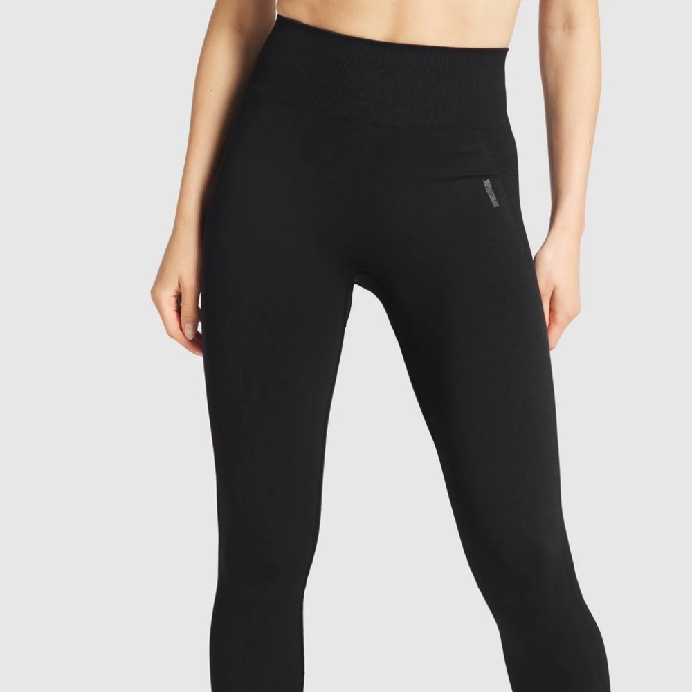 Gymshark Flex Black Leggings, Never worn, XS